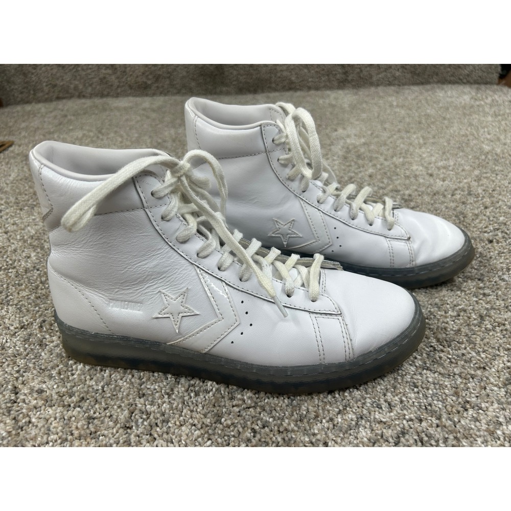 Converse Pro Leather High Top White Translucent Sole Sneakers 169502C Womens 8